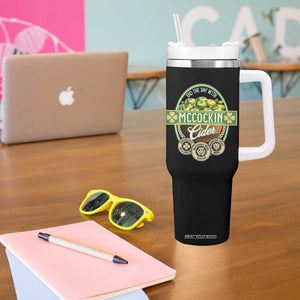 Mccockin Cider Tumbler With Handle Funny St Patrick's Day TS02 Print Your Wear