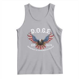 DOGE Department Of Government Efficiency Tank Top Est 2025 American Eagle TS02 Athletic Heather Print Your Wear