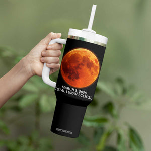 Blood Moon Total Lunar Eclipse March 3 2026 Tumbler With Handle Blood Moon Astronomy Souvenir Graphic TS02 Print Your Wear