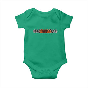 Total Eclipse of the Moon Phases Baby Onesie Blood Moon Space Astronomy Celestial Graphic TS02 Irish Green Print Your Wear