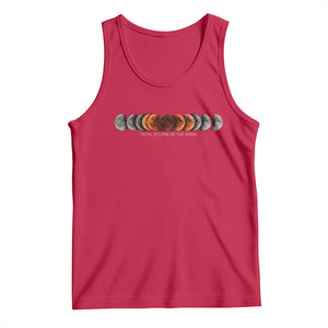 Total Eclipse of the Moon Phases Tank Top Blood Moon Space Astronomy Celestial Graphic TS02 Red Print Your Wear