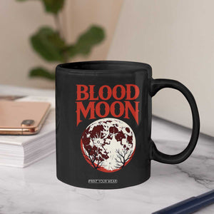 Retro Blood Moon Graphic Coffee Mug Mystic Celestial Gothic Astronomy Art TS02 Print Your Wear
