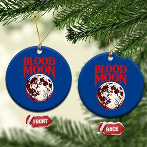 Retro Blood Moon Graphic Ceramic Ornament Mystic Celestial Gothic Astronomy Art TS02 1pc Blue Print Your Wear