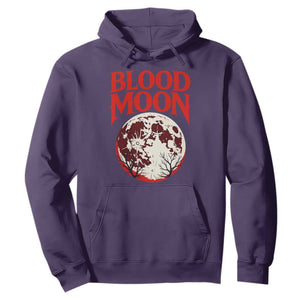 Retro Blood Moon Graphic Hoodie Mystic Celestial Gothic Astronomy Art TS02 Purple Print Your Wear