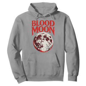 Retro Blood Moon Graphic Hoodie Mystic Celestial Gothic Astronomy Art TS02 Sport Gray Print Your Wear