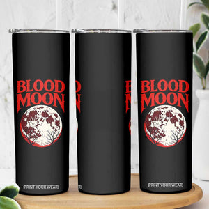 Retro Blood Moon Graphic Skinny Tumbler Mystic Celestial Gothic Astronomy Art TS02 Print Your Wear