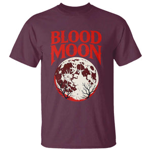 Retro Blood Moon Graphic T Shirt Mystic Celestial Gothic Astronomy Art TS02 Maroon Print Your Wear