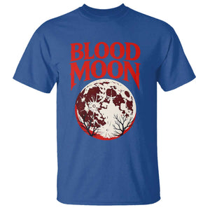 Retro Blood Moon Graphic T Shirt Mystic Celestial Gothic Astronomy Art TS02 Royal Blue Print Your Wear
