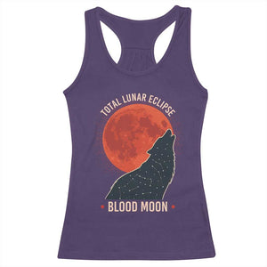 Total Lunar Eclipse March 3 2026 Racerback Tank Top Constellation Wolf Souvenir Graphic TS02 Purple Print Your Wear