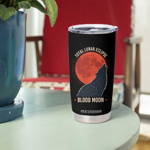 Total Lunar Eclipse March 3 2026 Tumbler Cup Constellation Wolf Souvenir Graphic TS02 Print Your Wear