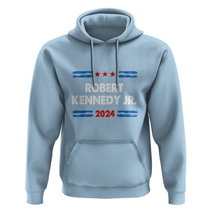 Robert Kennedy Jr. for President 2024 Hoodie RFK JR TS02 Light Blue Print Your Wear
