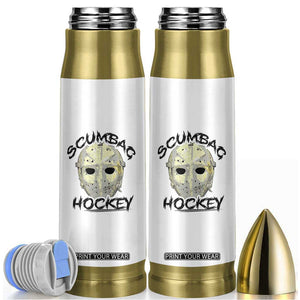 Scumbag Hockey Goalie Mask Vintage Graphic Bullet Tumbler TS02 White Print Your Wear
