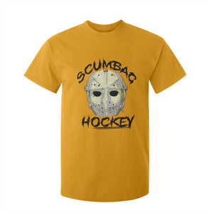 Scumbag Hockey Goalie Mask Vintage Graphic T Shirt For Kid TS02 Gold Print Your Wear