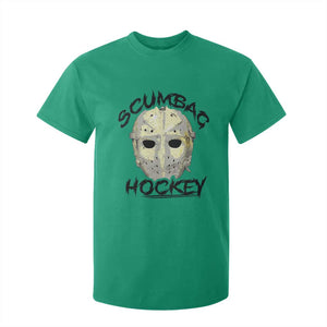 Scumbag Hockey Goalie Mask Vintage Graphic T Shirt For Kid TS02 Irish Green Print Your Wear