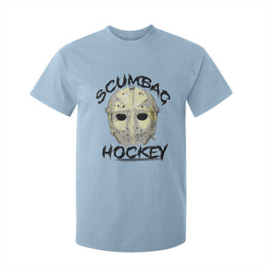 Scumbag Hockey Goalie Mask Vintage Graphic T Shirt For Kid TS02 Light Blue Print Your Wear