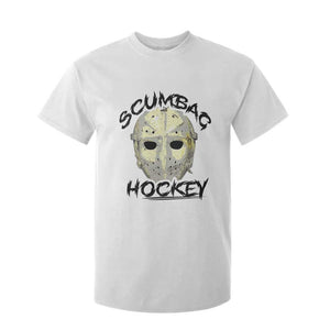 Scumbag Hockey Goalie Mask Vintage Graphic T Shirt For Kid TS02 White Print Your Wear