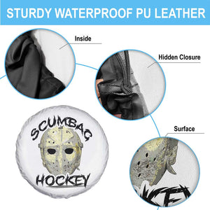Scumbag Hockey Goalie Mask Vintage Graphic Spare Tire Cover TS02 Print Your Wear