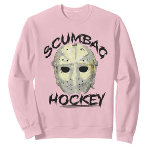 Scumbag Hockey Goalie Mask Vintage Graphic Sweatshirt TS02 Light Pink Print Your Wear