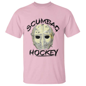 Scumbag Hockey Goalie Mask Vintage Graphic T Shirt TS02 Light Pink Print Your Wear