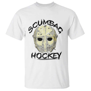Scumbag Hockey Goalie Mask Vintage Graphic T Shirt TS02 White Print Your Wear