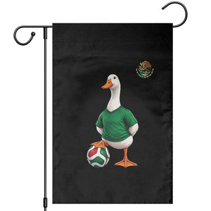 Merlin the Duck Soccer Player Mexico Fans Garden Flag Mexican Sports Futbol Lovers Viral Animal in Green Jersey Graphic