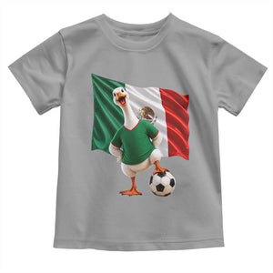 Funny Screaming Merlin the Duck Toddler T Shirt Mexico Soccer Flag Football Fans