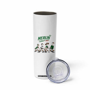 Merlin the Ducks Crosswalk Walk Parody Skinny Tumbler El Idolo Del Barrio Mexico Duck Soccer Football Fans