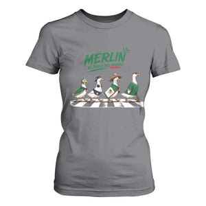 Merlin the Ducks Crosswalk Walk Parody T Shirt For Women El Idolo Del Barrio Mexico Duck Soccer Football Fans
