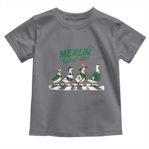 Merlin the Ducks Crosswalk Walk Parody Toddler T Shirt El Idolo Del Barrio Mexico Duck Soccer Football Fans