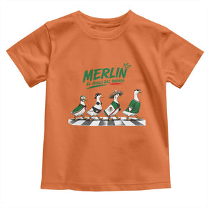 Merlin the Ducks Crosswalk Walk Parody Toddler T Shirt El Idolo Del Barrio Mexico Duck Soccer Football Fans