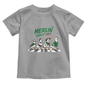Merlin the Ducks Crosswalk Walk Parody Toddler T Shirt El Idolo Del Barrio Mexico Duck Soccer Football Fans