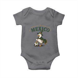 Vintage Mexico Soccer Wizard Duck Magical Fantasy Baby Onesie Retro Mexican Pride Football Fans
