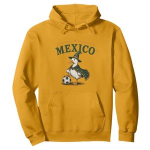 Vintage Mexico Soccer Wizard Duck Magical Fantasy Hoodie Retro Mexican Pride Football Fans