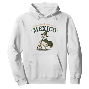Vintage Mexico Soccer Wizard Duck Magical Fantasy Hoodie Retro Mexican Pride Football Fans