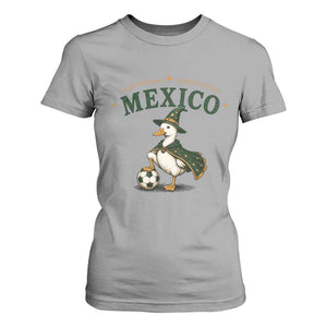 Vintage Mexico Soccer Wizard Duck Magical Fantasy T Shirt For Women Retro Mexican Pride Football Fans