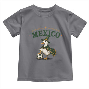 Vintage Mexico Soccer Wizard Duck Magical Fantasy Toddler T Shirt Retro Mexican Pride Football Fans