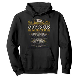 Odysseus World Tour Epic Journey Hoodie Funny Greek Mythology Odyssey History Gift