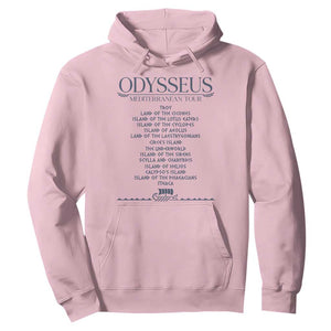 Odysseus Mediterranean Tour Hoodie Funny Greek Mythology Ancient History Graphic