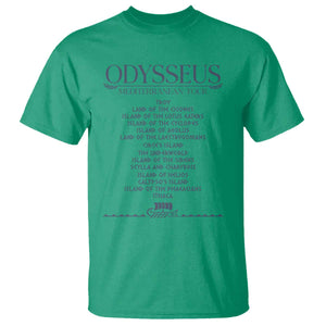 Odysseus Mediterranean Tour T Shirt Funny Greek Mythology Ancient History Graphic