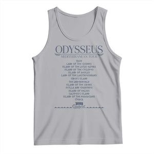 Odysseus Mediterranean Tour Tank Top Funny Greek Mythology Ancient History Graphic
