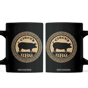 Circes BBQ Ancient Greek Mythology Dark Humor Coffee Mug Odysseus Pigs Odyssey Parody History Lover Gift
