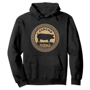 Circes BBQ Ancient Greek Mythology Dark Humor Hoodie Odysseus Pigs Odyssey Parody History Lover Gift