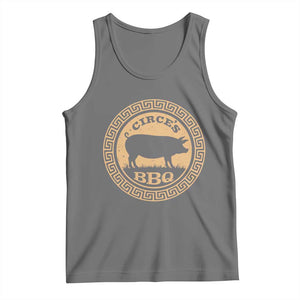 Circes BBQ Ancient Greek Mythology Dark Humor Tank Top Odysseus Pigs Odyssey Parody History Lover Gift