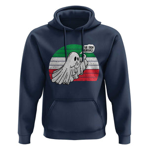 Italian Ghost Hoodie Va Fan Ghoul Retro Funny Halloween TS02 Navy Print Your Wear