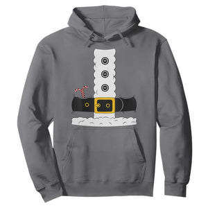 Santa Claus Suit Costume Hoodie Retro Festive Christmas Vibe TS02 Charcoal Print Your Wear
