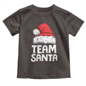 Team Santa Baby Shirt Christmas Squad Family Matching Pajamas TS02 Dark Chocolate Print Your Wear