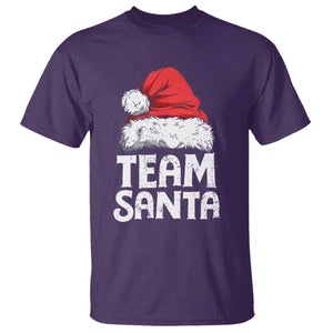 Team Santa T Shirt Christmas Squad Family Matching Pajamas TS02 Purple Print Your Wear