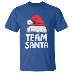 Team Santa T Shirt Christmas Squad Family Matching Pajamas TS02 Royal Blue Print Your Wear