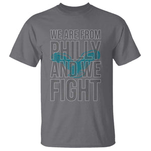 Philadelphia Spirit T Shirt We Are From Philly And We Fight TS02 Charcoal Print Your Wear