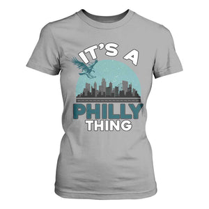 Philadelphia Spirit T Shirt For Women It's A Philly Thing TS02 Sport Gray Print Your Wear